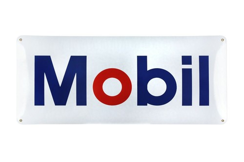 Schild logo mobil emaille - schild,