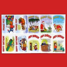 25 50 100 witzige Weihnachtskarten,Geburtstagskarten,Postkarten,lustige Cartoons