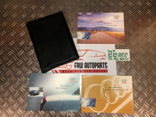 Audi bordmappe bordbuch - ,