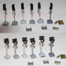 PIKO Plasticart VEB★ Konvolut 6 x Signal ★ Lichtsignal rot grün ★ HO ★Ersatzteil