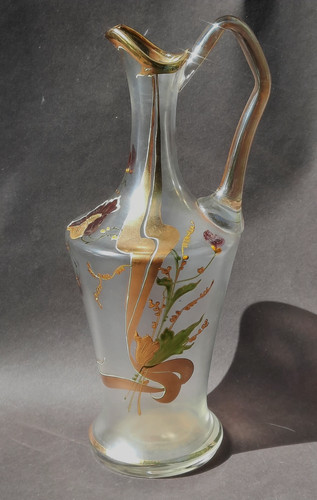 S33 jugendstil glaskrug - s33,