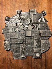 Buderus Kunstguss Bild "Relief Mathematik"