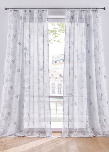 Transparente gardine - transparente,