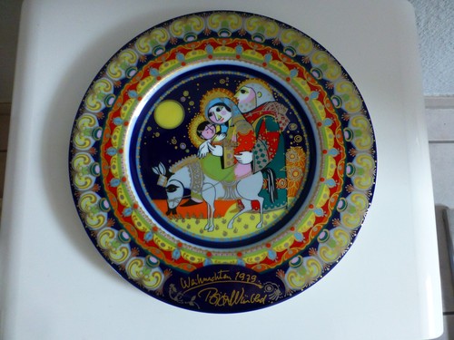 Rosenthal weihnachtsteller - rosenthal,