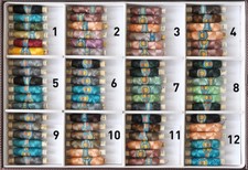 Vintage 6 Stück Original MEZ "Progress Perlcordonet" Nähgarn Baumwolle kochfest