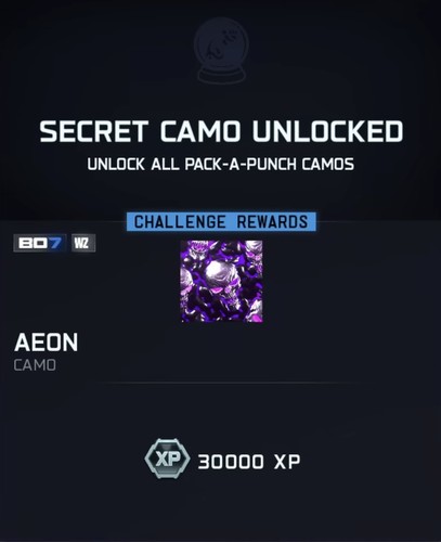 Bo7 aeon universal - bo7, camo