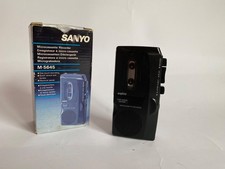 Sanyo M- 5645, Diktiergerät orig. Vepackung, Anleitung, funktionsfähig, Vintage