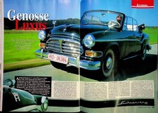 Oldtimer Markt 2451) Horch P 240 Sachsenring mit 80PS in einer seltenen Vorstell