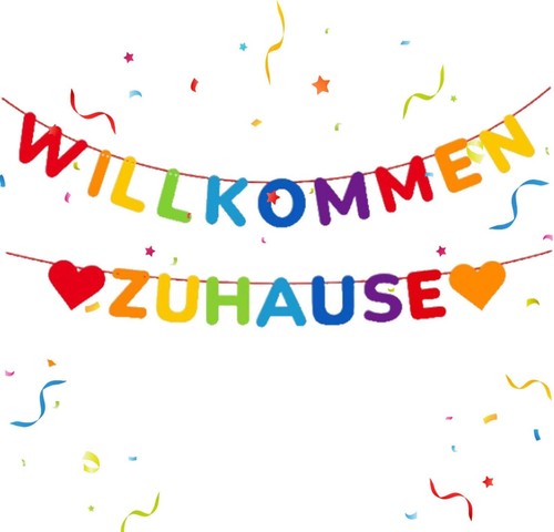 Willkommen zuhause deko baby - zuhause, deko,baby
