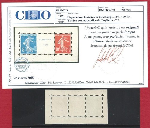 1927 frankreich 241 242 - 1927, nr.