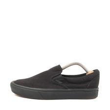 VANS Damen ComfyCush Slip-On Sneaker schwarz Canvas gepolsterte Innensohle EU 40