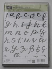 Stampin'Up Stempelset „Hand Lettered Alphabet"