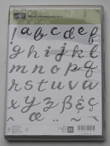 Stampin stempelset hand - stampin'up, „hand