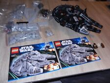 Lego Star Wars 7965 Millennium Falcon, schwarze Moc Variante + Ersatzteile