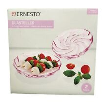 2 Glasteller Ernesto 15cm