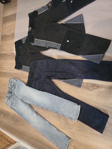 Set jeans und - set, arbeitshosen