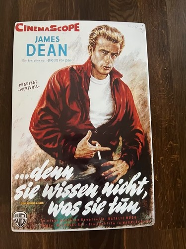 Blechschild james dean - james,
