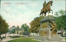 Ansichtskarte Karlsruhe Kaiser