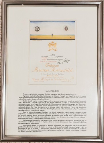 Chateau mouton rothschild 1983 - chateau,