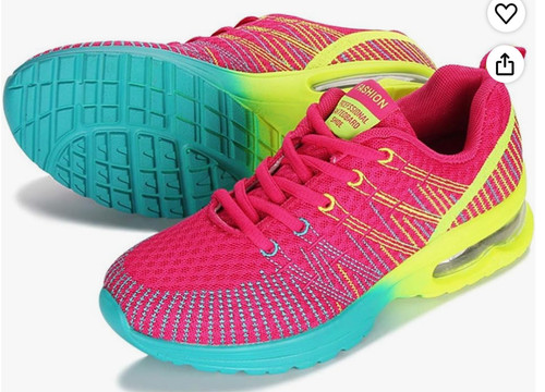 Mesh bunte sneaker damen - mesh,