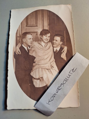 Vintage foto junge - vintage,