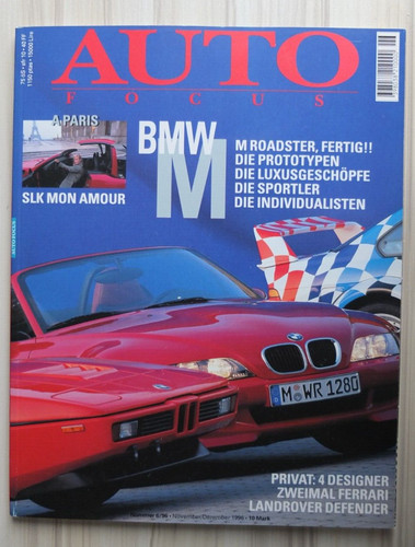 Auto focus 1996 - 6/96, m
