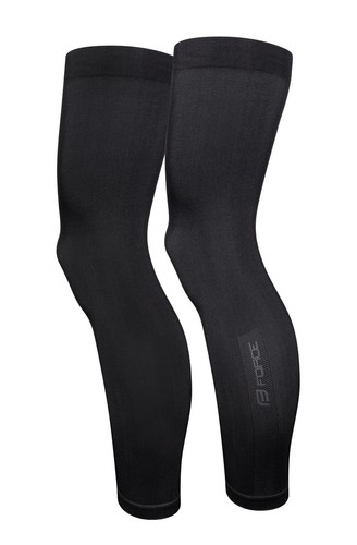 Beinlinge schwarz für fahrrad - schwarz,