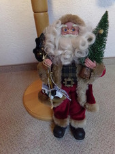 Weihnachtsmann deko Figur 40cm groß Santa Claus Nikolaus Weihnachten Deko XXL