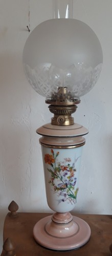 Antike petroleumlampe um1900 - antike,