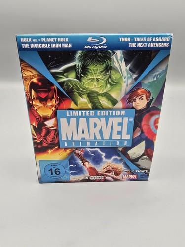 Blu ray marvel animation - blu-ray, marvel:
