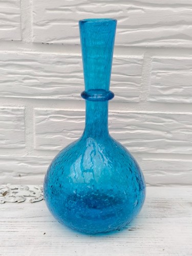 Glas vase mundgeblasen - mundgeblasen, mit
