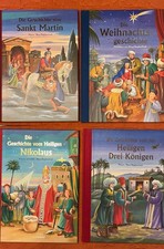 5 Kinderbücher über christliche Feste - St. Martin, Nikolaus, Weihnachten ...