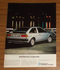 Seltene Werbung Volkswagen VW