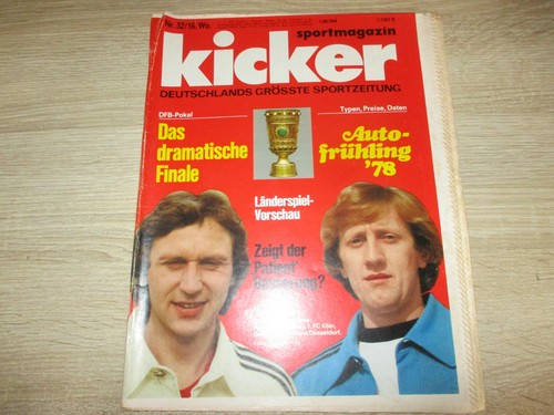 Kicker 1978 78 - kicker, heinz