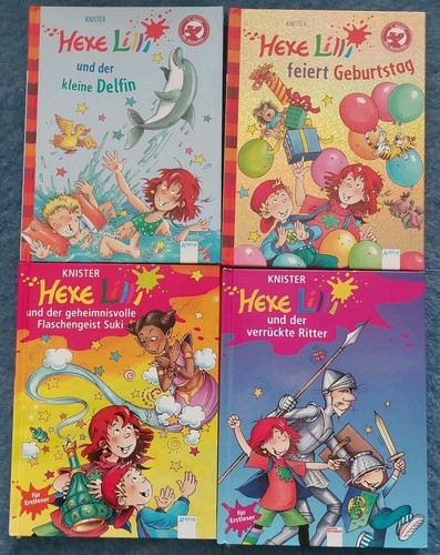 Hexe lilli für erstleser - 4×,