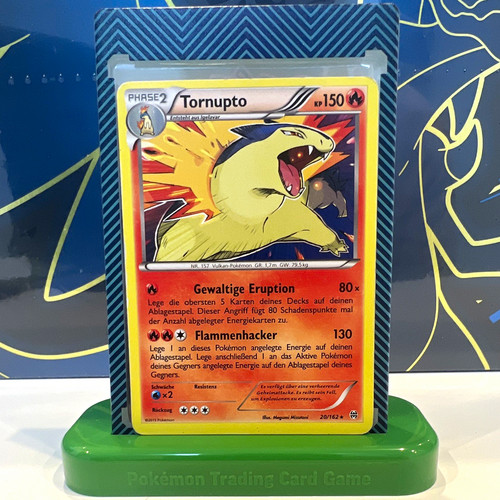 Pokémon tcg tornupto holo - pokémon,