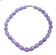 Prächtige Lavendel Jade Kette