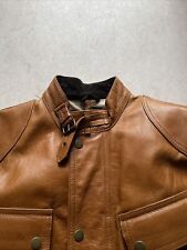 Schöne Belstaff Panther Leder Jacke mit Weste Cognac Gr.L UVP 1699,€