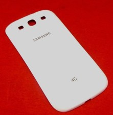 Original Samsung Galaxy S3 i9300 i9305 LTE 4G Akkudeckel Rückschale Cover Weiß