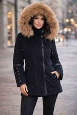 Maje Parka "GOBY" - Marineblau