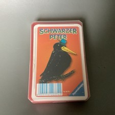 Schwarzer Peter Karten Spiel 1999 Vintage Mit Raben Kartenspiel Ravensburger