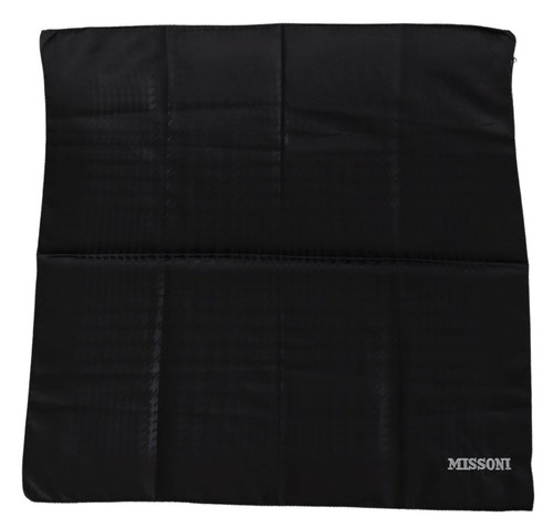 Missoni schal schwarz wolle - schwarz,