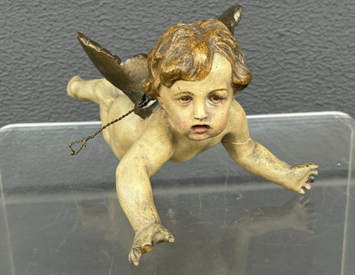 Alter putto engel gips oder - engel,