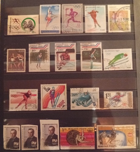 Alte briefmarken sammlung - briefmarken,