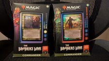 Magic The Gathering The Brothers War Commander Deck Set New and Sealed English