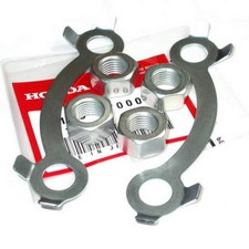 Honda CB 750 Four Sicherungsblech Muttern Set Kettenrad Washer Kit Rear Sprocket