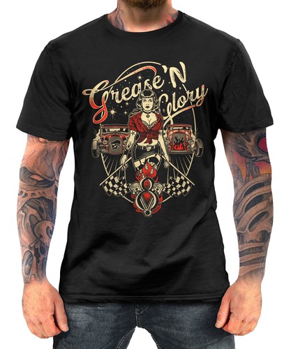 Hot rod herren tshirt - rod,