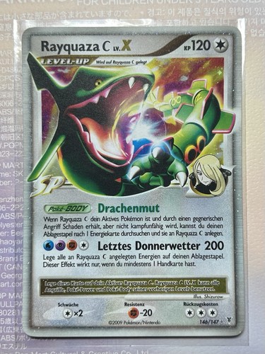 Pokemon rayquaza x - lv., holo