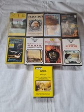 Musikkassetten KLASSIK 9 Stück gebraucht