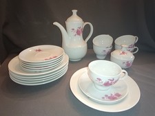 Kaffeeservice,  Blumendekor